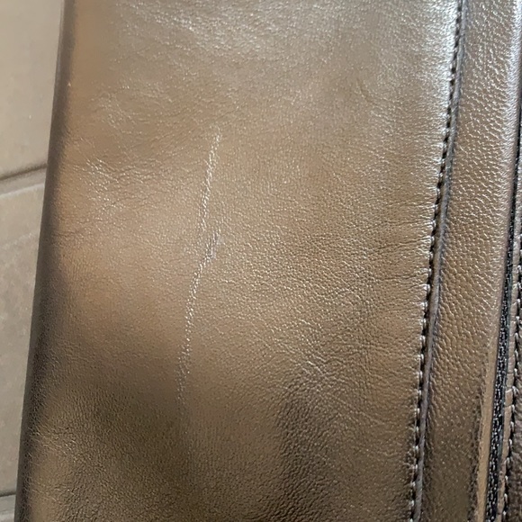 Cole Haan. Black leather boots! 9.5 only worn 1 time! - Picture 4 of 4